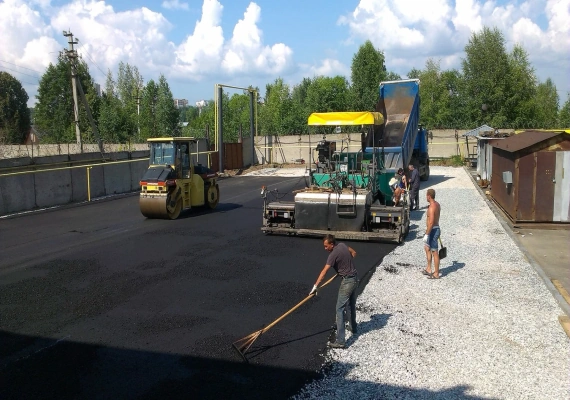 Устройство автодорог в Запрудне и Талдомском районе